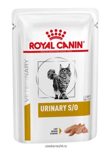Royal Canin (Ройал Канин) - Urinary S/O (Уринари) - 0,1 кг, лоток - Диета для кошек при мочекаменной болезни