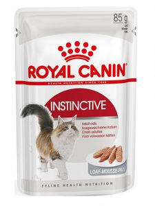 Royal Canin, Zoolife,  Зоолайф, Омск, Роял Канин, пауч, пакетик для кошек, Instinctive gravy, влажный корм для взрослых кошек, соус, кусочки в соусе, Инстинктив в соусе, старше 12 месяцев