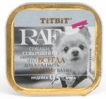 Titbit RAF Консервы для собак Индейка