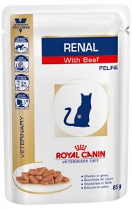 Royal Canin (Ройал Канин) - Renal (Ренал) (тунец) - 0,1 кг - Диета для кошек при хронической почечной недостаточности